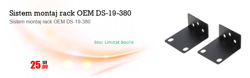 Sistem montaj rack OEM DS-19-380