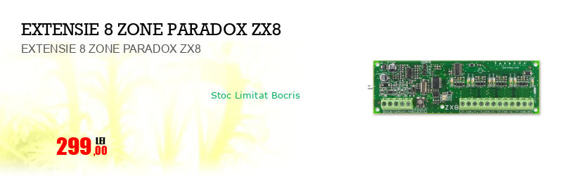 EXTENSIE 8 ZONE PARADOX ZX8