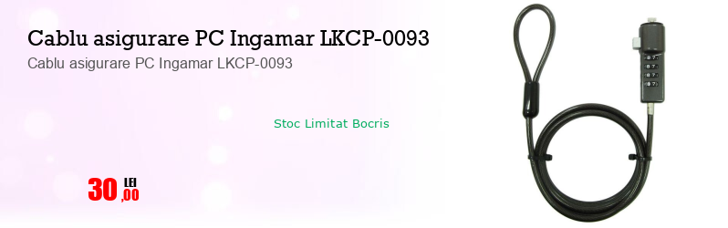 Cablu asigurare PC Ingamar LKCP-0093