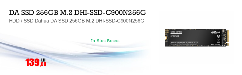HDD / SSD Dahua DA SSD 256GB M.2 DHI-SSD-C900N256G 