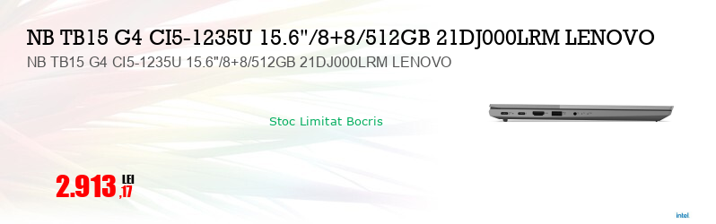 NB TB15 G4 CI5-1235U 15.6
