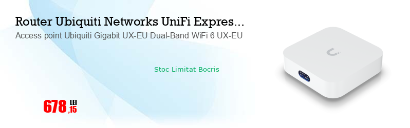 Access point Ubiquiti Gigabit UX-EU Dual-Band WiFi 6 UX-EU  