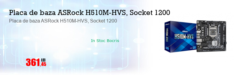 Placa de baza ASRock H510M-HVS, Socket 1200
