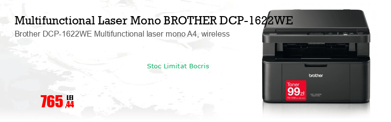 Brother DCP-1622WE Multifunctional laser mono A4, wireless