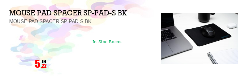 MOUSE PAD SPACER SP-PAD-S BK