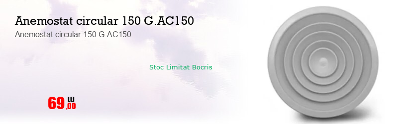 Anemostat circular 150 G.AC150