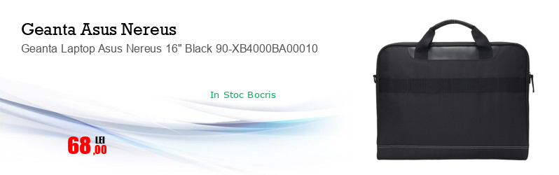 Geanta Laptop Asus Nereus 16" Black 90-XB4000BA00010