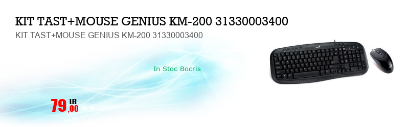 KIT TAST+MOUSE GENIUS KM-200 31330003400