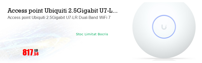 Access point Ubiquiti 2.5Gigabit U7-LR Dual-Band WiFi 7
