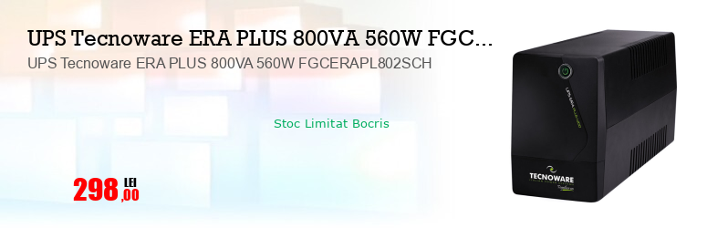 UPS Tecnoware ERA PLUS 800VA 560W FGCERAPL802SCH