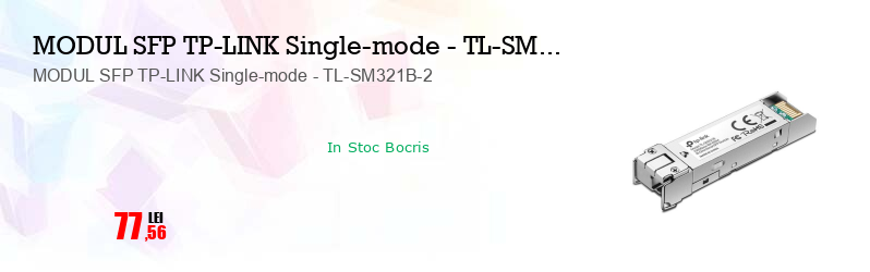 MODUL SFP TP-LINK Single-mode - TL-SM321B-2