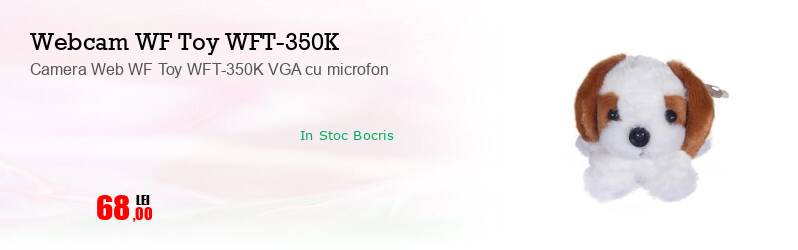 Camera Web WF Toy WFT-350K VGA cu microfon
