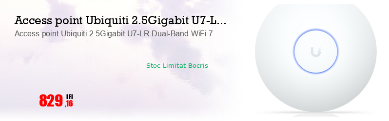 Access point Ubiquiti 2.5Gigabit U7-LR Dual-Band WiFi 7