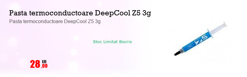 Pasta termoconductoare DeepCool Z5 3g