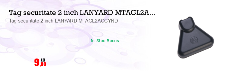 Tag securitate 2 inch LANYARD MTAGL2ACCYND