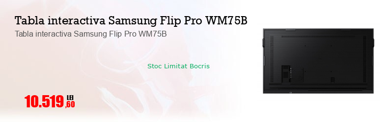 Tabla interactiva Samsung Flip Pro WM75B