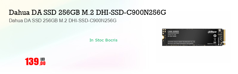 Dahua DA SSD 256GB M.2 DHI-SSD-C900N256G 