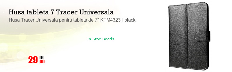 Husa Tracer Universala pentru tableta de 7" KTM43231 black