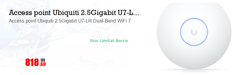 Access point Ubiquiti 2.5Gigabit U7-LR Dual-Band WiFi 7