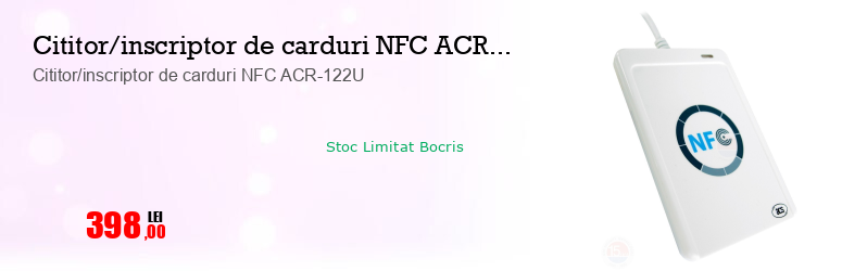 Cititor/inscriptor de carduri NFC ACR-122U