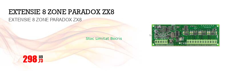EXTENSIE 8 ZONE PARADOX ZX8