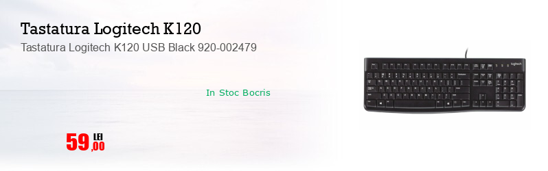 Tastatura Logitech K120 USB Black 920-002479