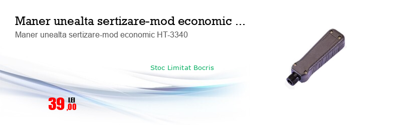 Maner unealta sertizare-mod economic HT-3340