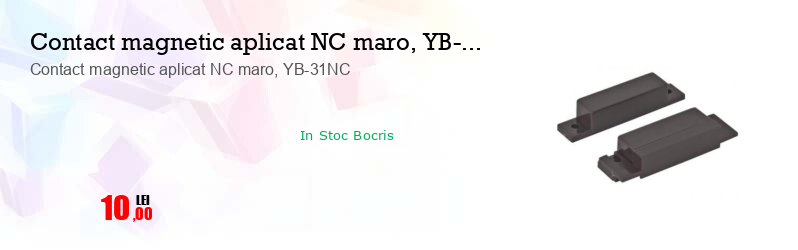 Contact magnetic aplicat NC maro, YB-31NC