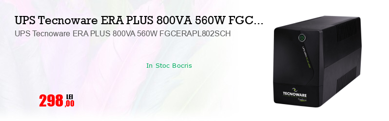 UPS Tecnoware ERA PLUS 800VA 560W FGCERAPL802SCH