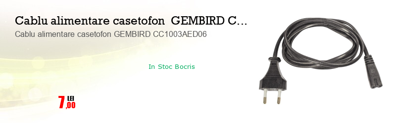 Cablu alimentare casetofon GEMBIRD CC1003AED06