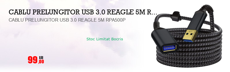 CABLU PRELUNGITOR USB 3.0 REAGLE 5M RPA500P