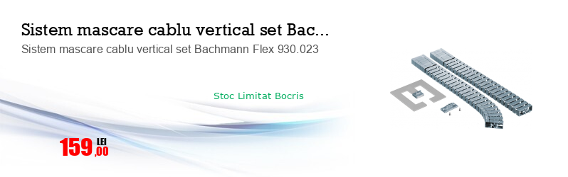 Sistem mascare cablu vertical set Bachmann Flex 930.023
