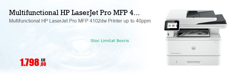 Multifunctional HP LaserJet Pro MFP 4102dw Printer up to 40ppm