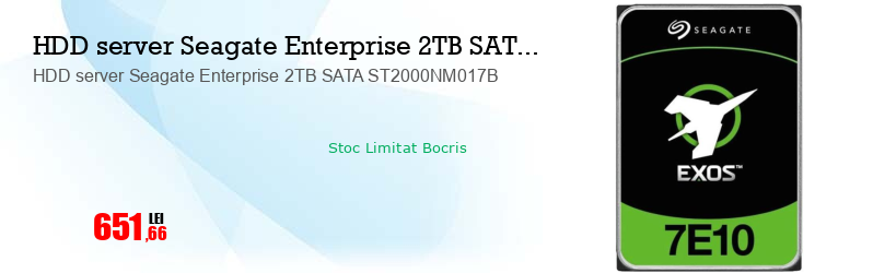 HDD server Seagate Enterprise 2TB SATA ST2000NM017B