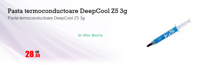 Pasta termoconductoare DeepCool Z5 3g