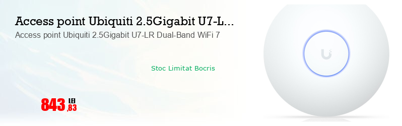 Access point Ubiquiti 2.5Gigabit U7-LR Dual-Band WiFi 7