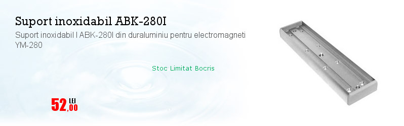 Suport inoxidabil I ABK-280I din duraluminiu pentru electromagneti YM-280