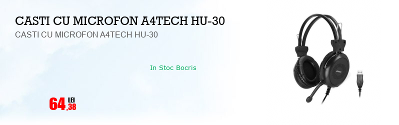 CASTI CU MICROFON A4TECH HU-30
