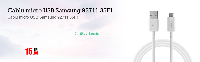 Cablu micro USB Samsung 92711 35F1