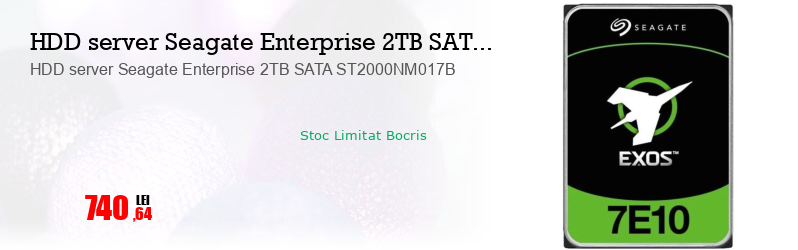 HDD server Seagate Enterprise 2TB SATA ST2000NM017B