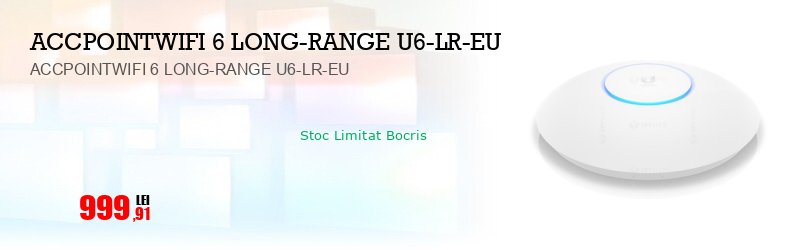 ACCPOINTWIFI 6 LONG-RANGE U6-LR-EU