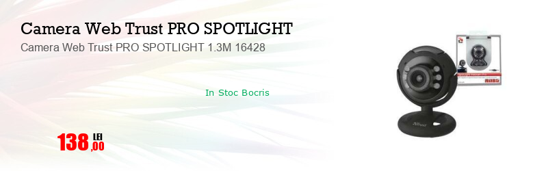 Camera Web Trust PRO SPOTLIGHT 1.3M 16428