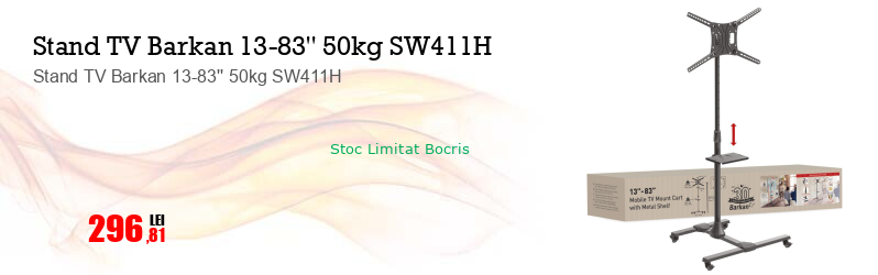 Stand TV Barkan 13-83'' 50kg SW411H