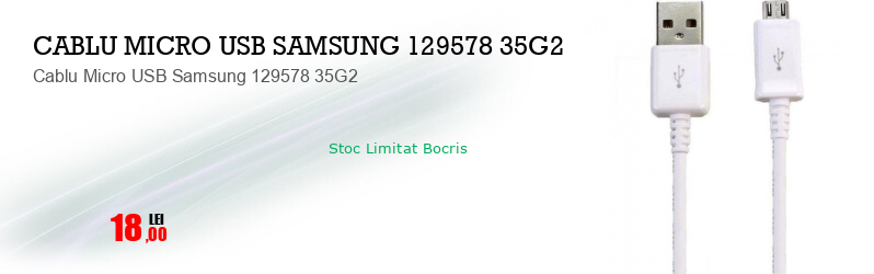 Cablu Micro USB Samsung 129578 35G2