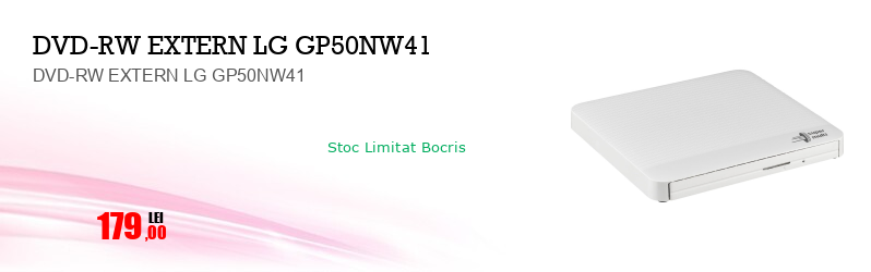 DVD-RW EXTERN LG GP50NW41